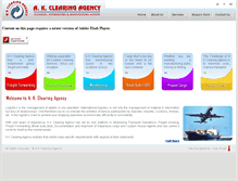 Tablet Screenshot of akclearing.com